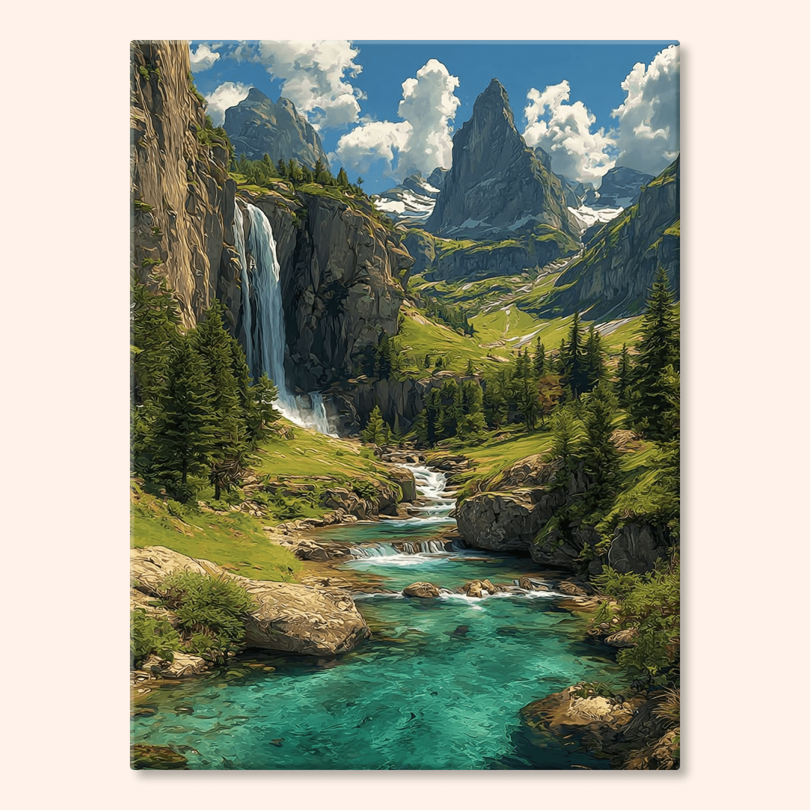 Paint by numbers - Aurora Sky - MyArt