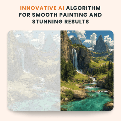 Paint by numbers - Aurora Sky - MyArt