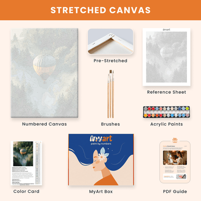 Paint by numbers - Aurora Whisper - MyArt