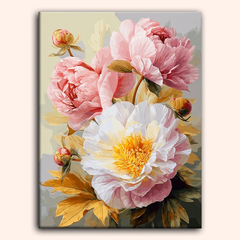 Paint by numbers - Autumn Peonies - MyArt