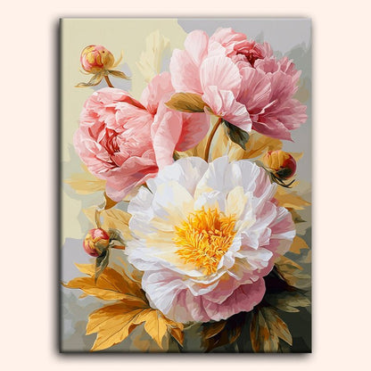 Paint by numbers - Autumn Peonies - MyArt