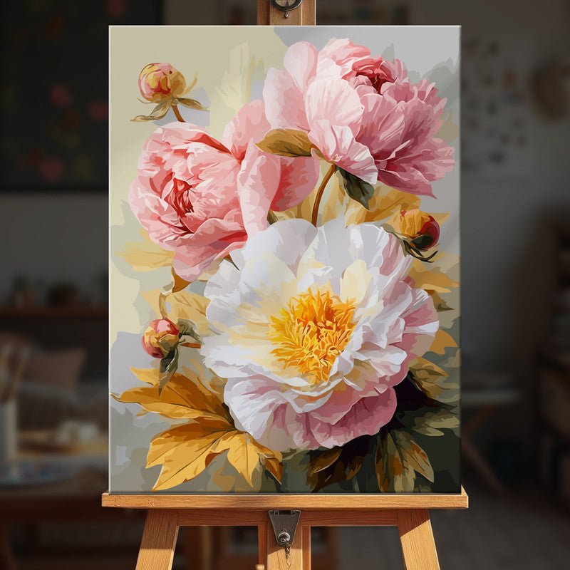 Paint by numbers - Autumn Peonies - MyArt