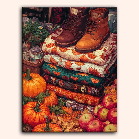 Paint by numbers - Autumn Rise - MyArt