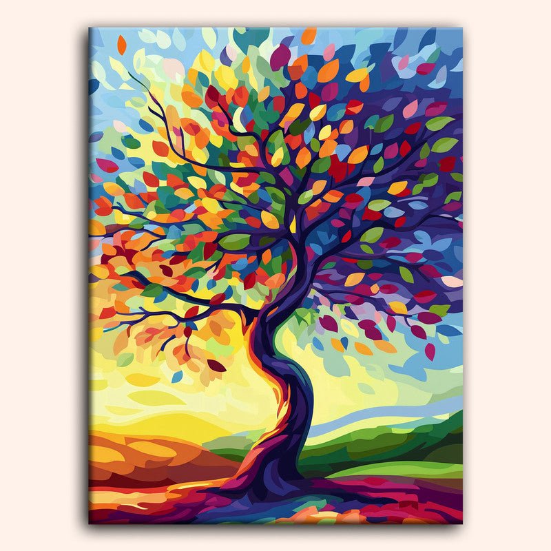 Paint by numbers - Autumn s Embrace - MyArt