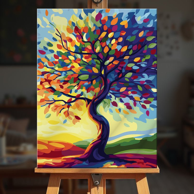 Paint by numbers - Autumn s Embrace - MyArt