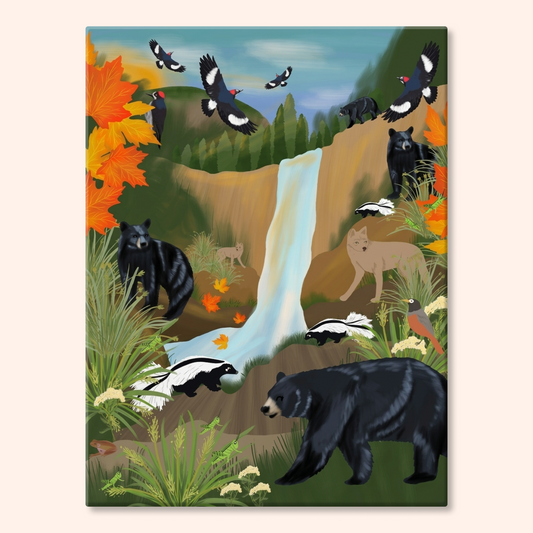Autumn Waterfall