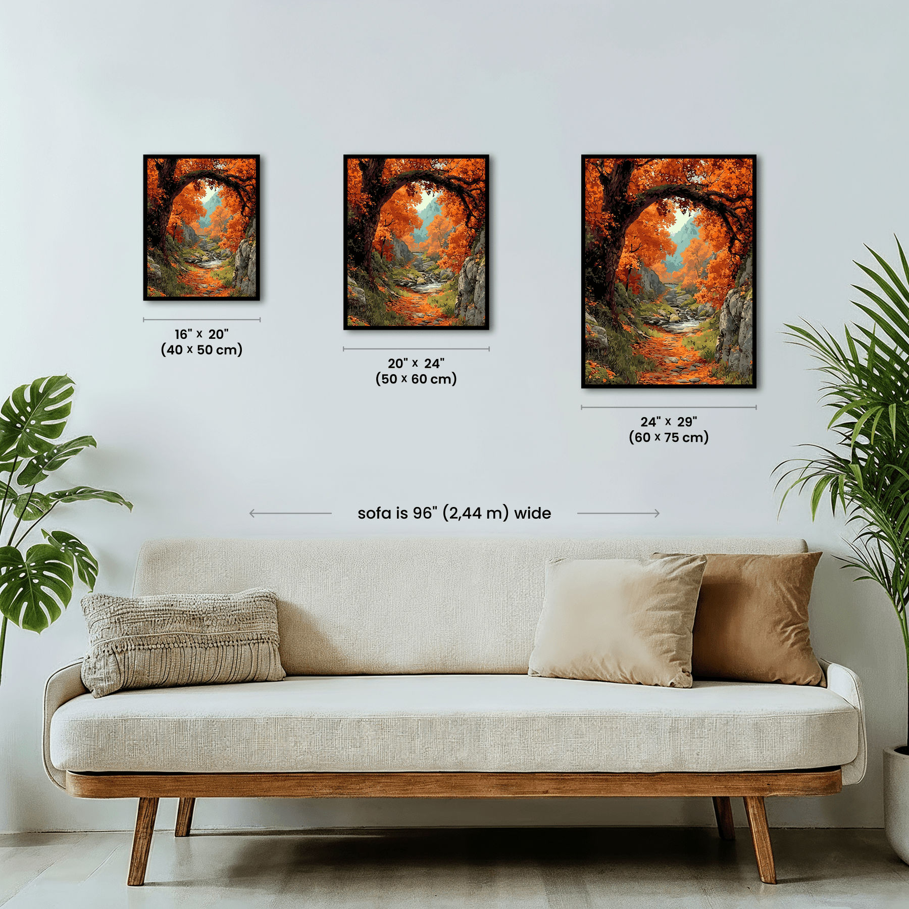 Paint by numbers - Autumn Arch - MyArt