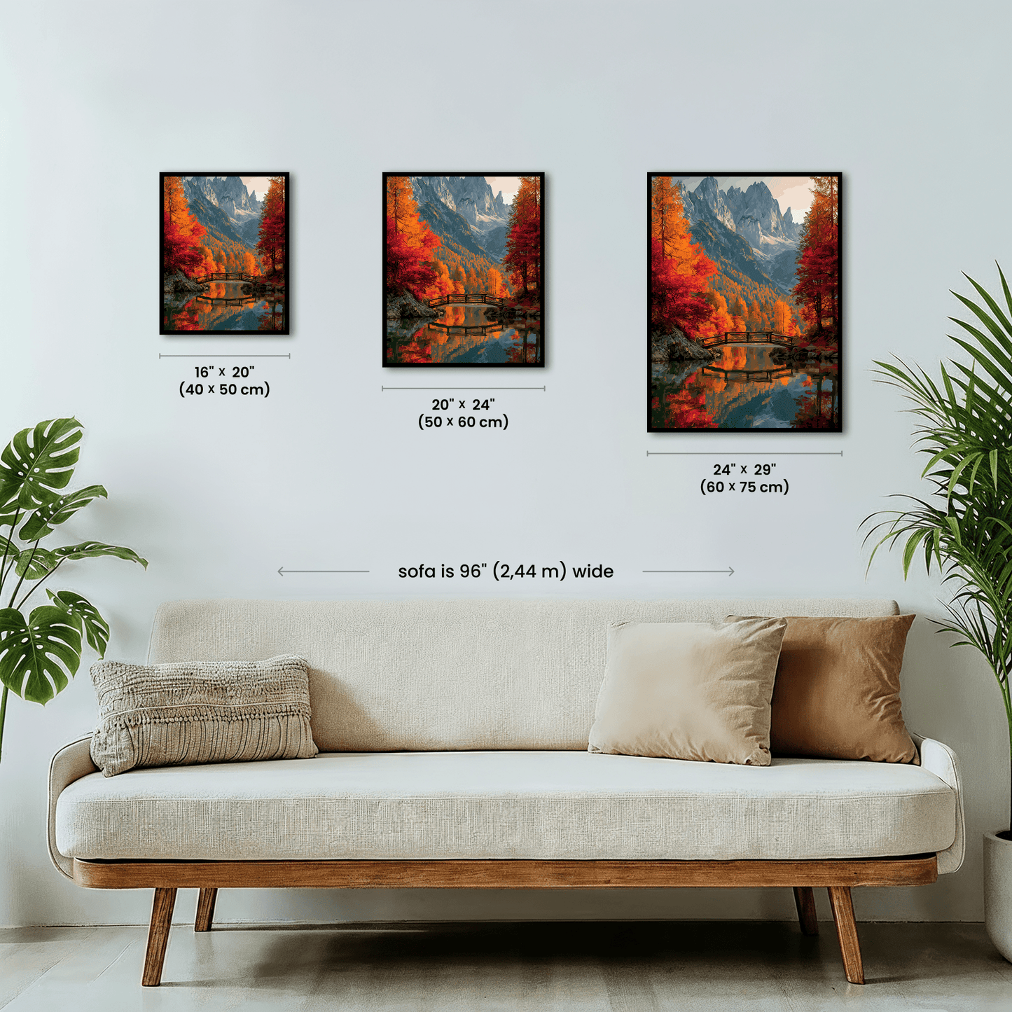 Paint by numbers - Autumn Crossing - MyArt