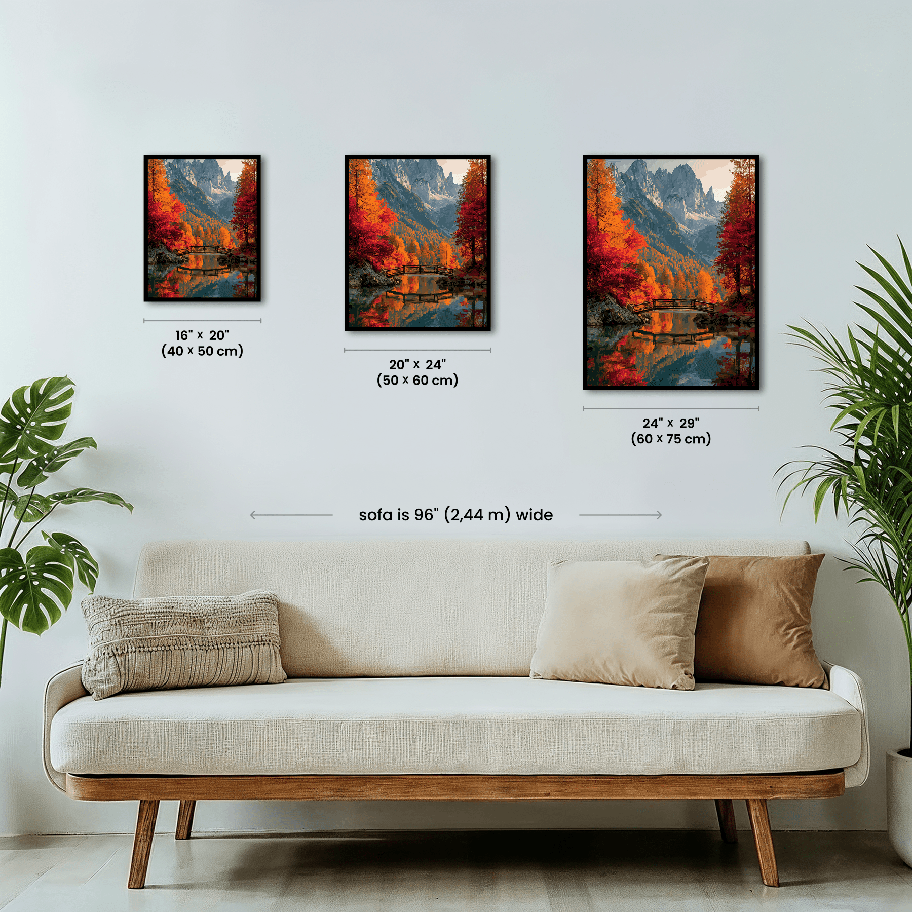 Paint by numbers - Autumn Crossing - MyArt