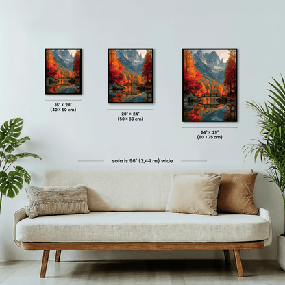 Paint by numbers - Autumn Crossing - MyArt