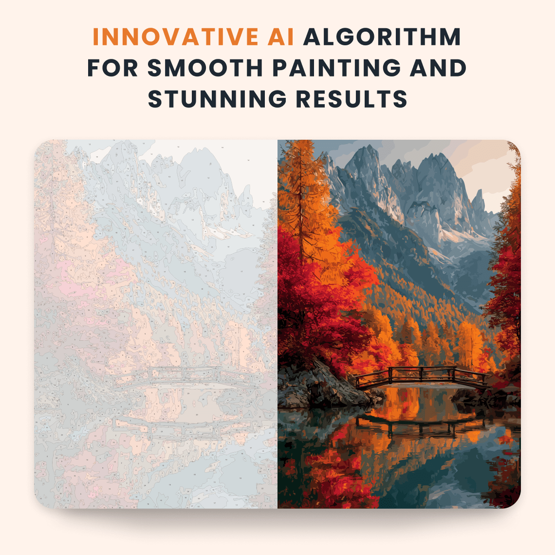 Paint by numbers - Autumn Crossing - MyArt