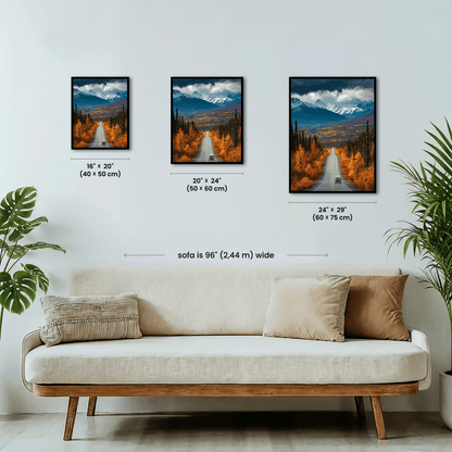 Paint by numbers - Autumn Drive - MyArt