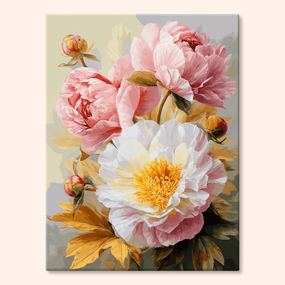 Paint by numbers - Autumn Peonies - MyArt