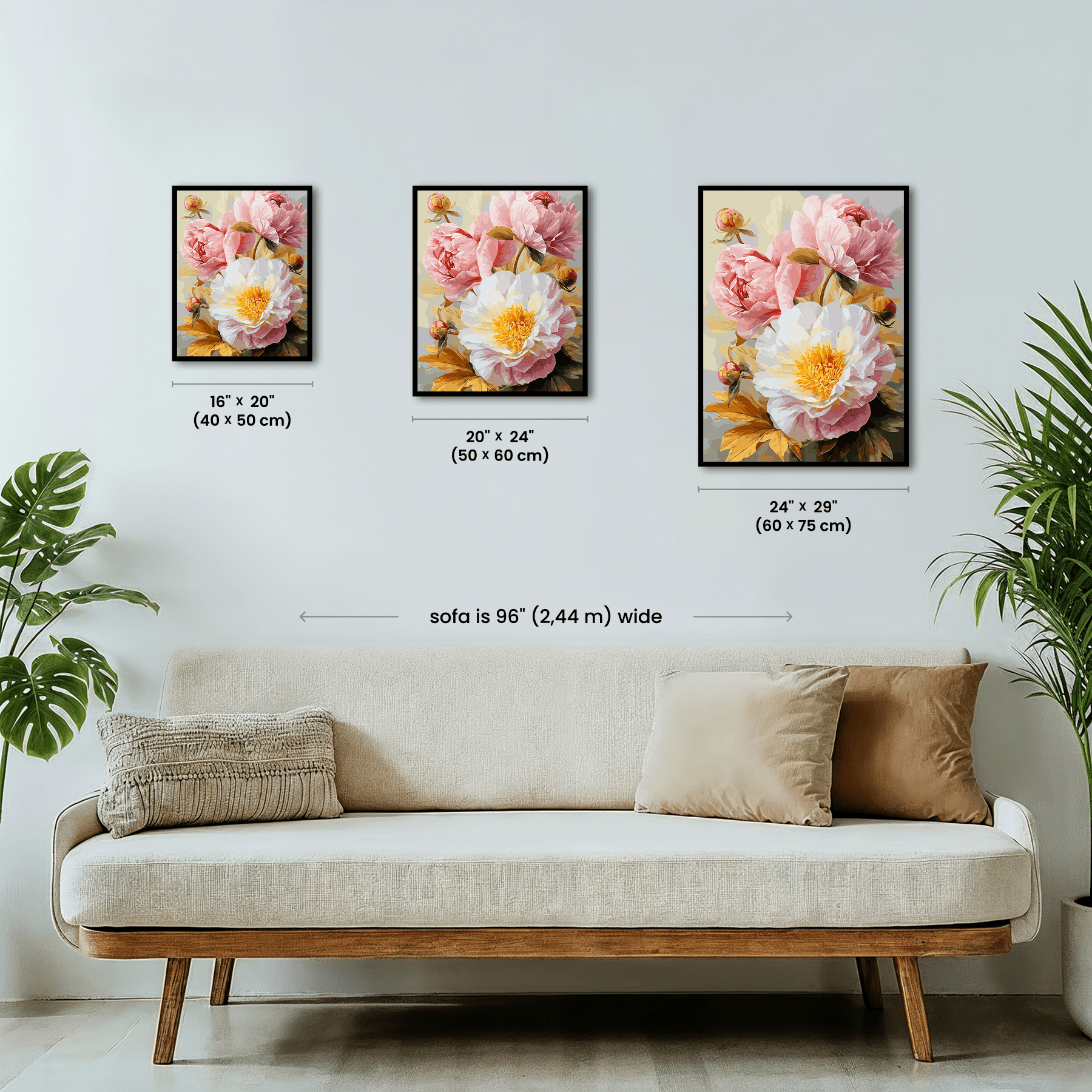 Paint by numbers - Autumn Peonies - MyArt