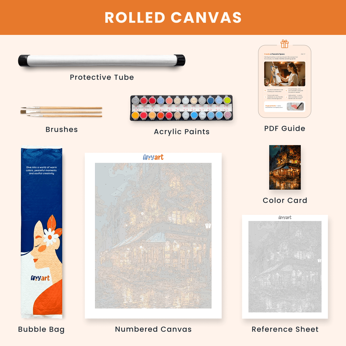 Paint by numbers - Autumn Stillness - MyArt