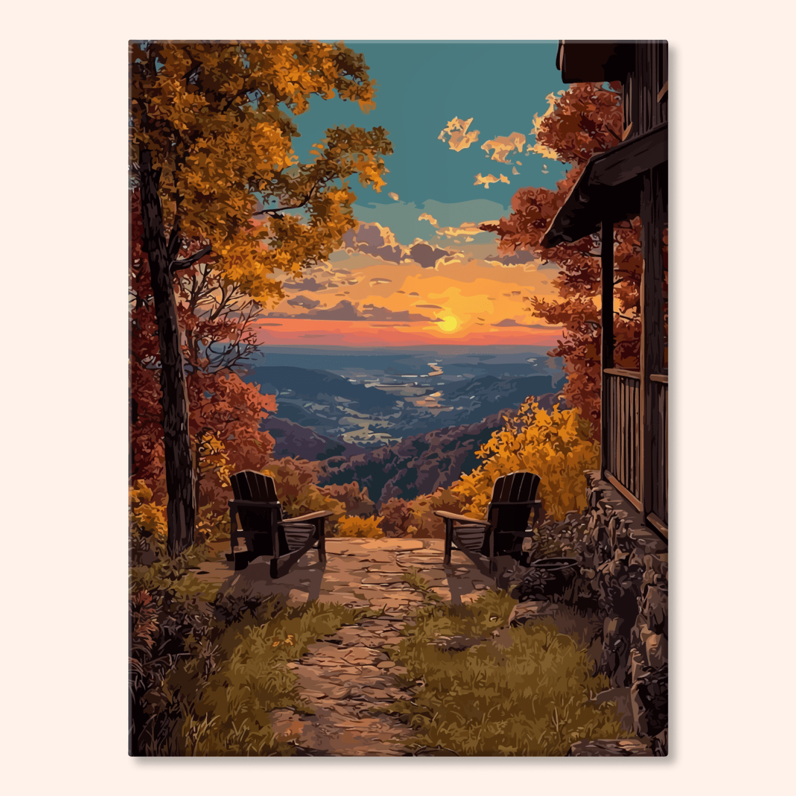 Paint by numbers - Autumn Vista - MyArt