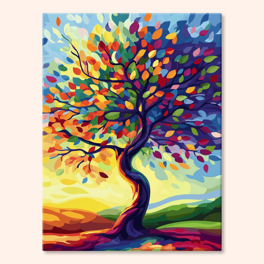 Paint by numbers - Autumn s Embrace - MyArt