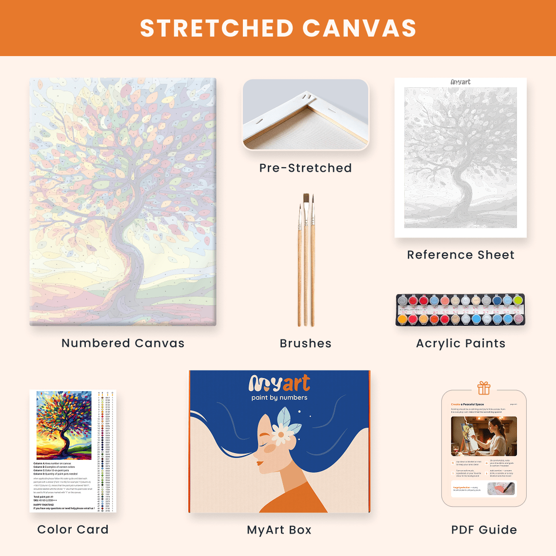 Paint by numbers - Autumn s Embrace - MyArt