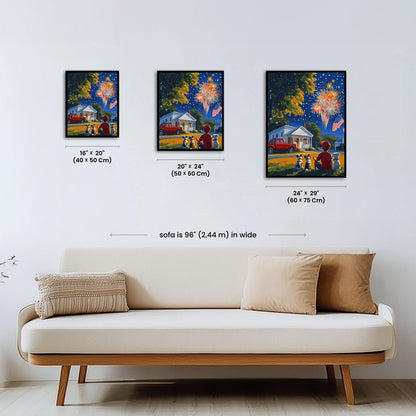 Paint by numbers - Backyard Celebration - MyArt