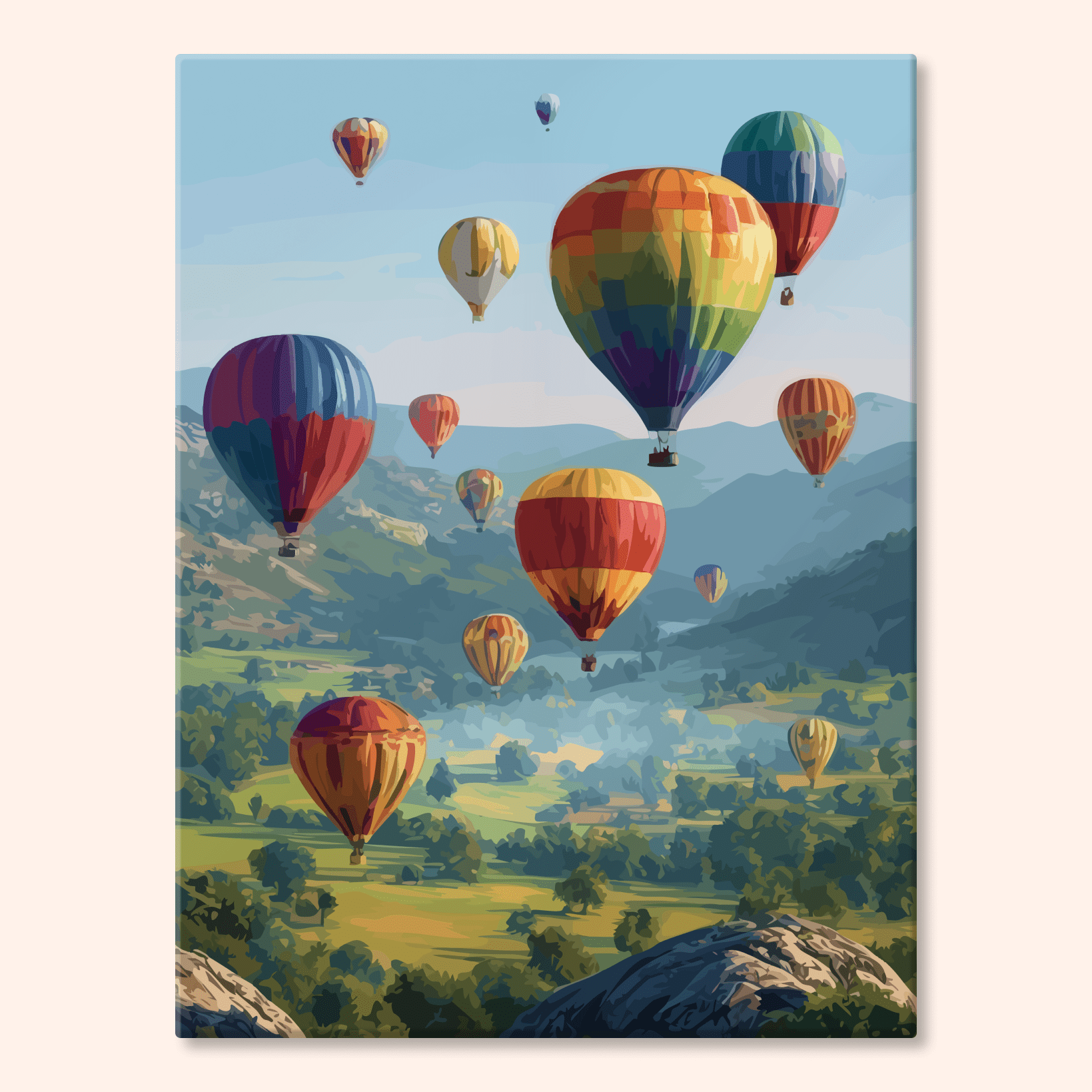 Paint by numbers - Balloon Festival - MyArt