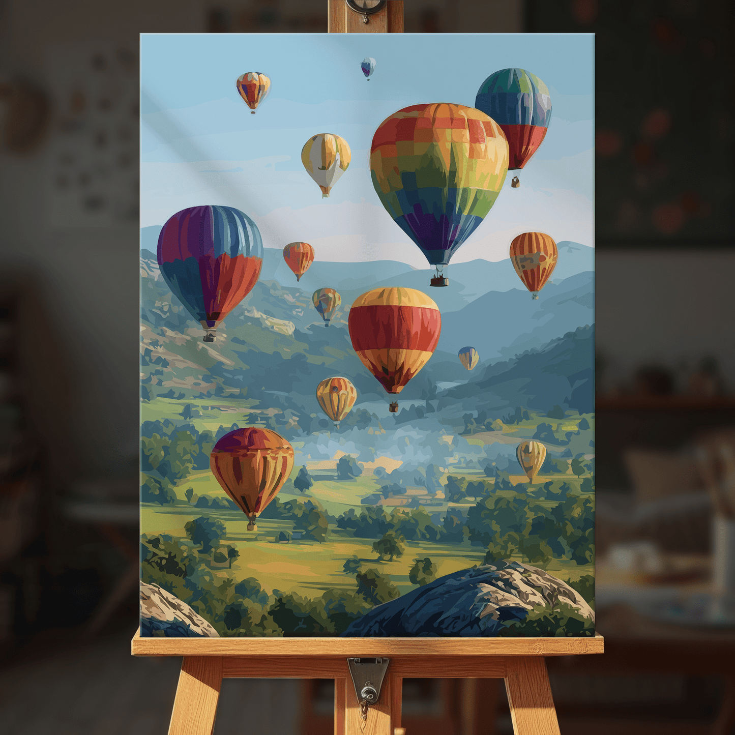 Paint by numbers - Balloon Festival - MyArt