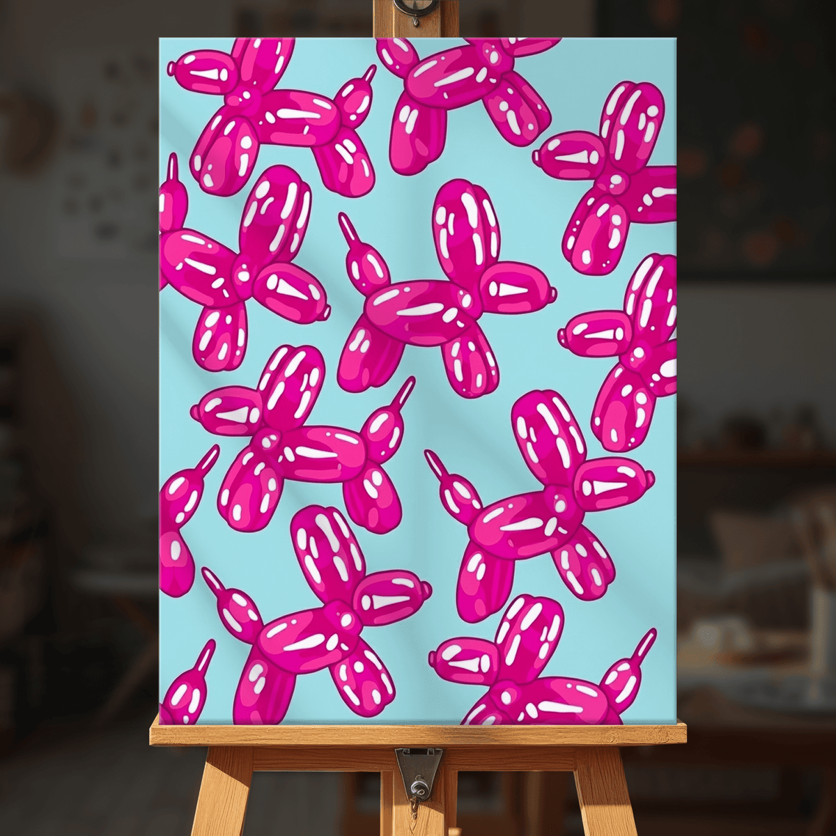 Paint by numbers - Balloon Party - MyArt