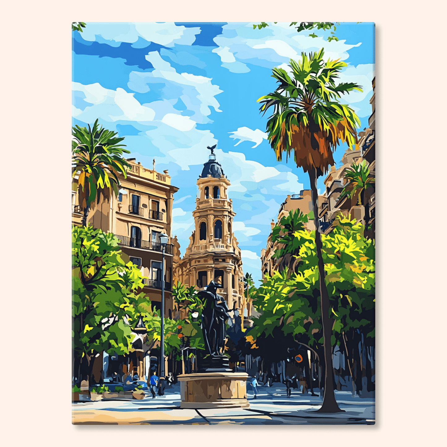 Paint by numbers - Barcelona Vibes - MyArt
