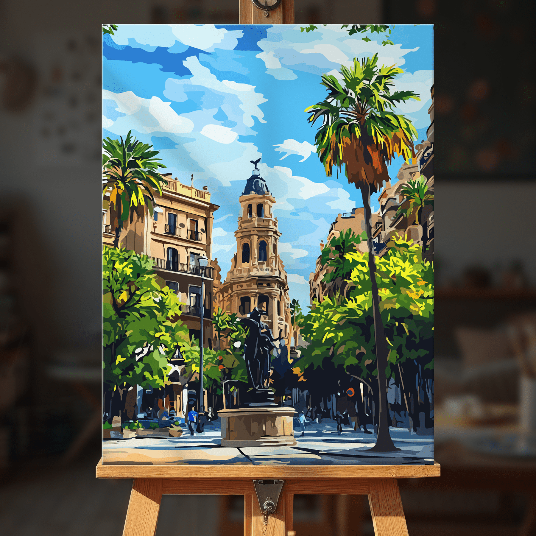 Paint by numbers - Barcelona Vibes - MyArt