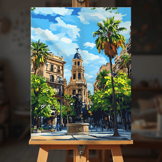 Paint by numbers - Barcelona Vibes - MyArt