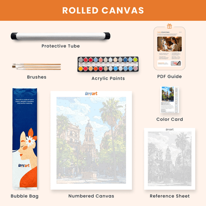 Paint by numbers - Barcelona Vibes - MyArt