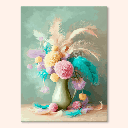 Paint by numbers - Bare Flower Space - MyArt