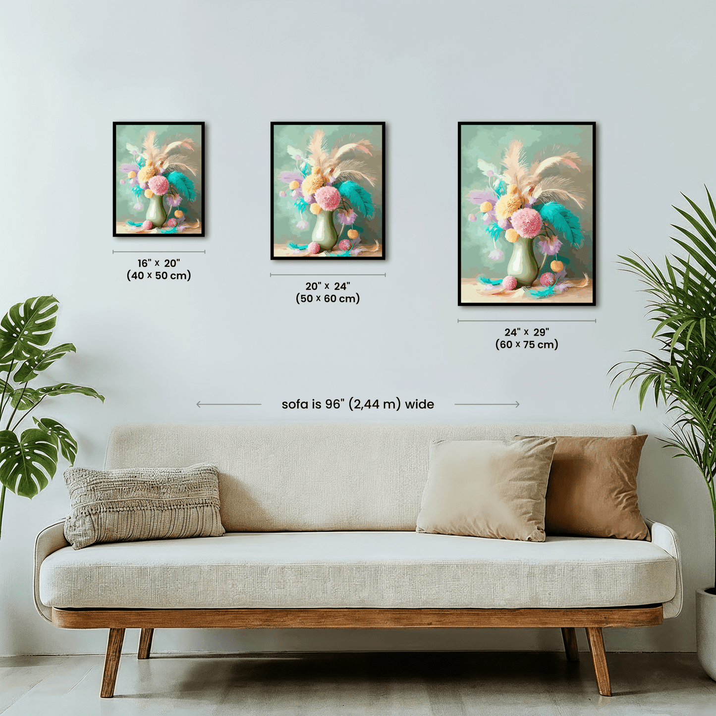 Paint by numbers - Bare Flower Space - MyArt