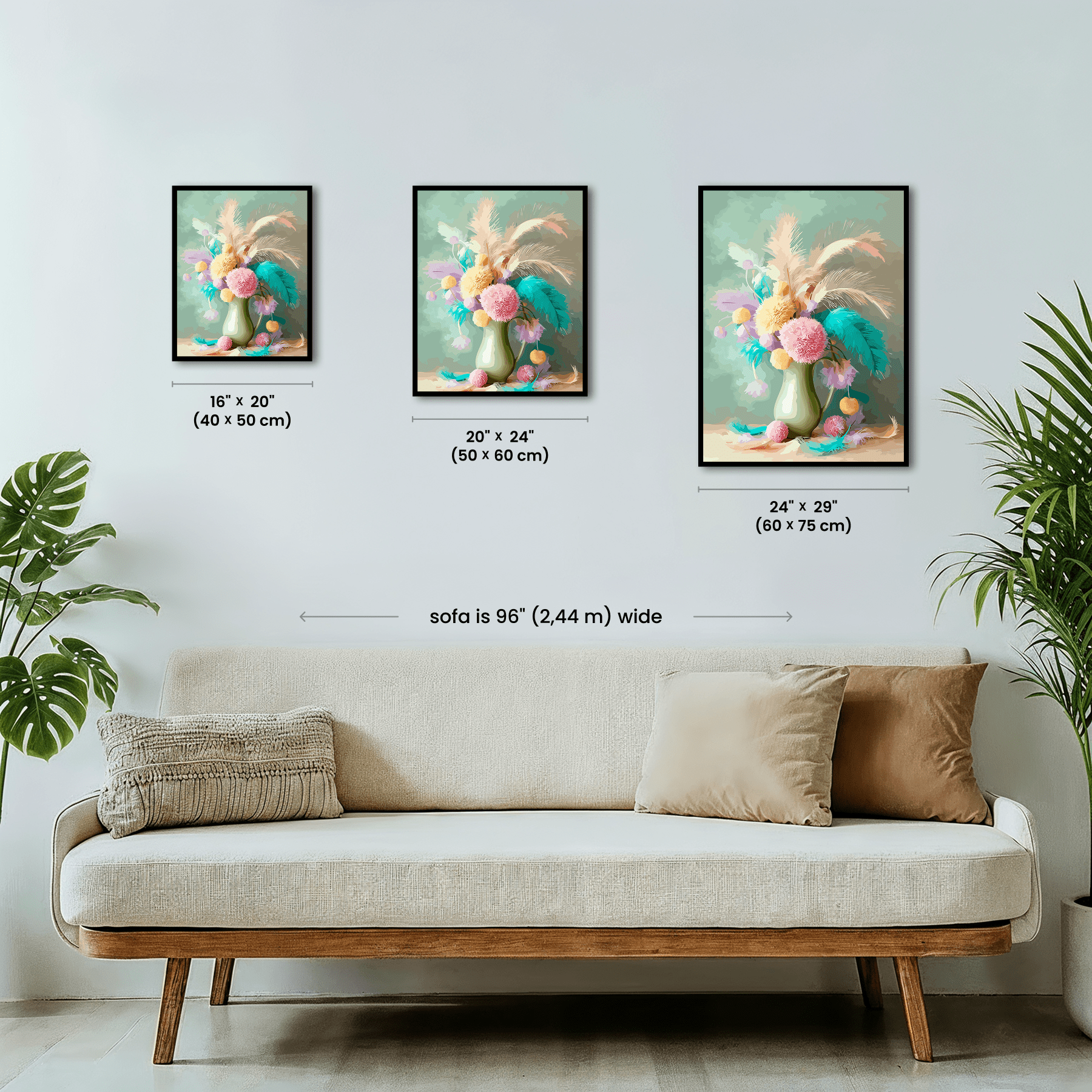 Paint by numbers - Bare Flower Space - MyArt