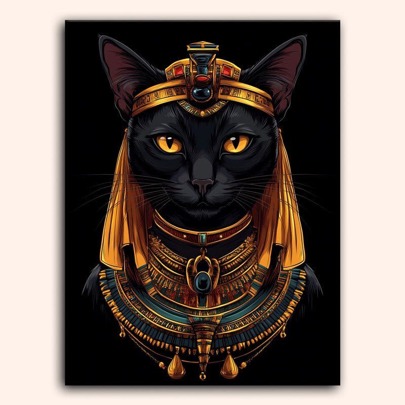 Paint by numbers - Bastet Queen - MyArt