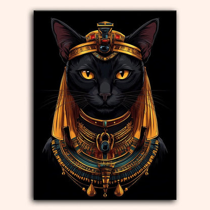 Paint by numbers - Bastet Queen - MyArt