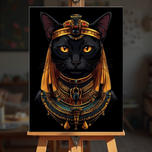 Paint by numbers - Bastet Queen - MyArt