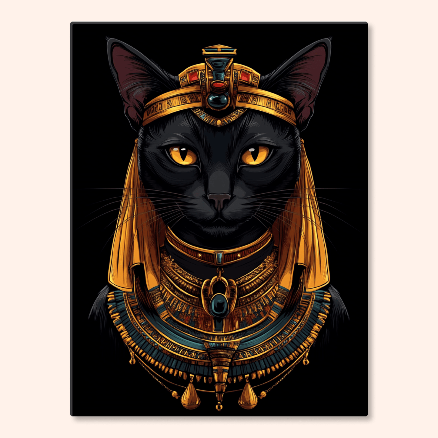 Paint by numbers - Bastet Queen - MyArt