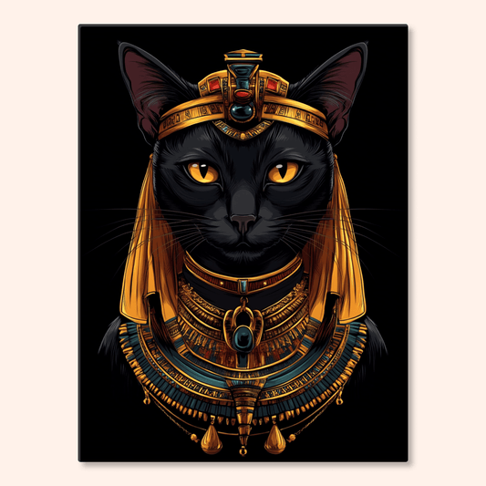 Paint by numbers - Bastet Queen - MyArt