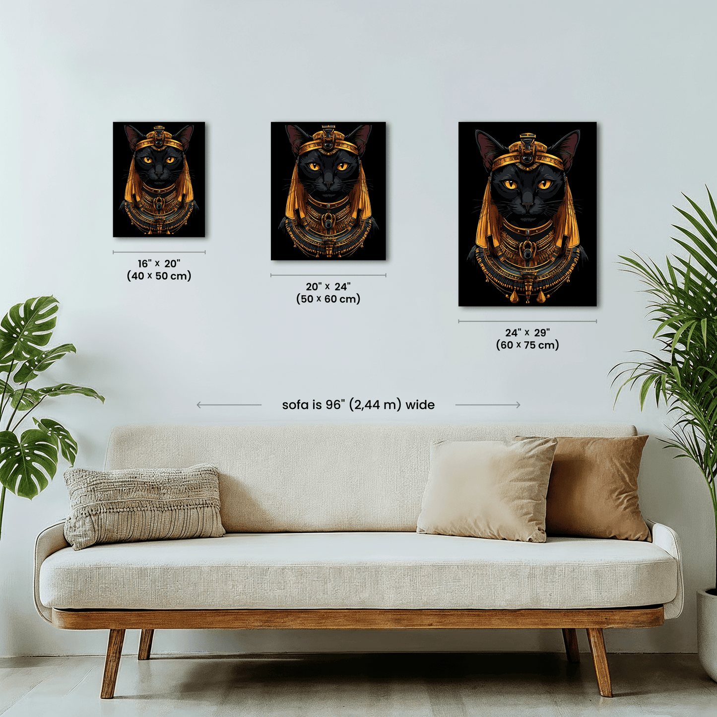 Paint by numbers - Bastet Queen - MyArt