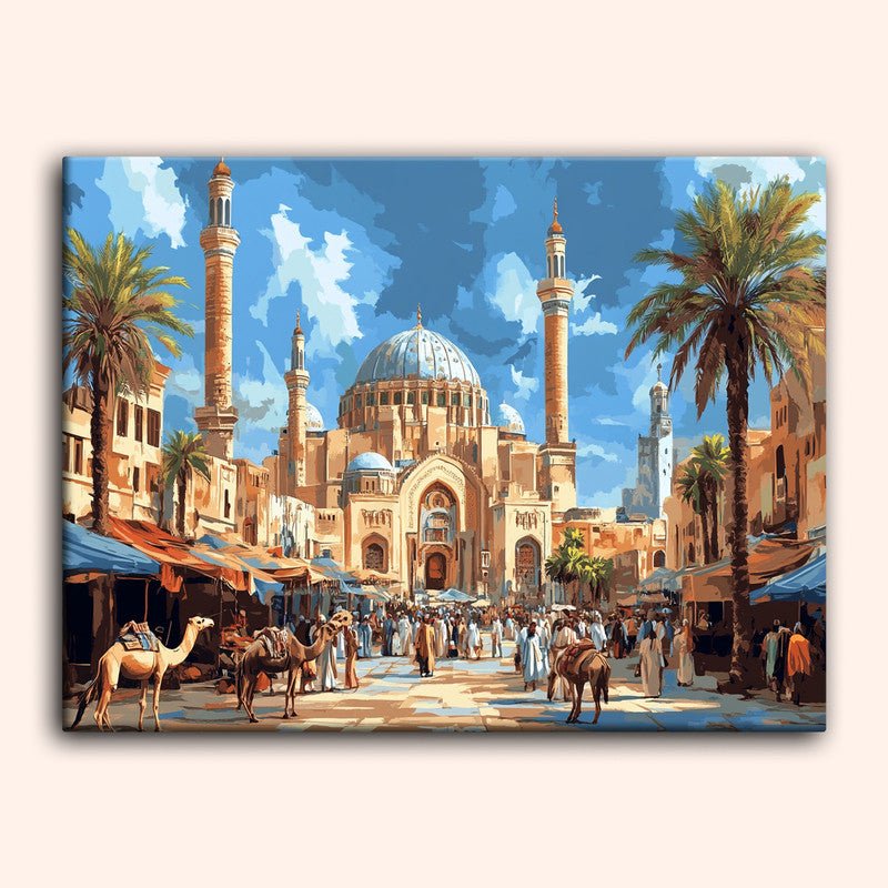 Paint by numbers - Bazaar Mosque - MyArt
