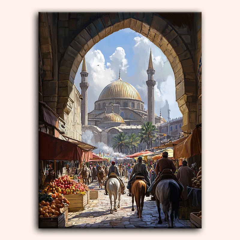 Paint by numbers - Bazaar Path - MyArt