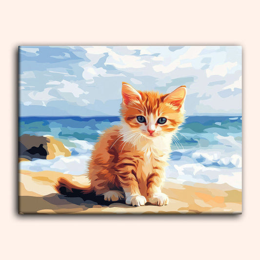 Beach Kitten