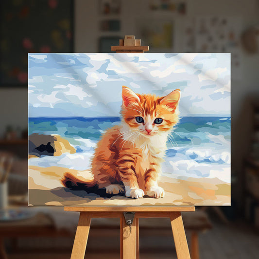 Beach Kitten