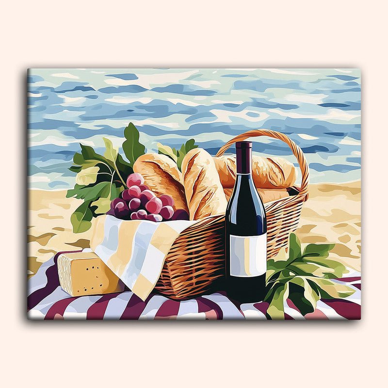 Paint by numbers - Beach Picnic - MyArt