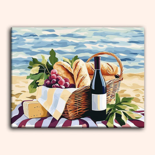 Paint by numbers - Beach Picnic - MyArt