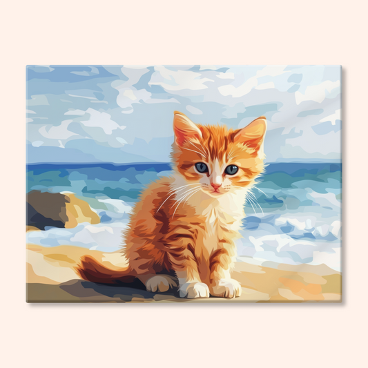 Beach Kitten