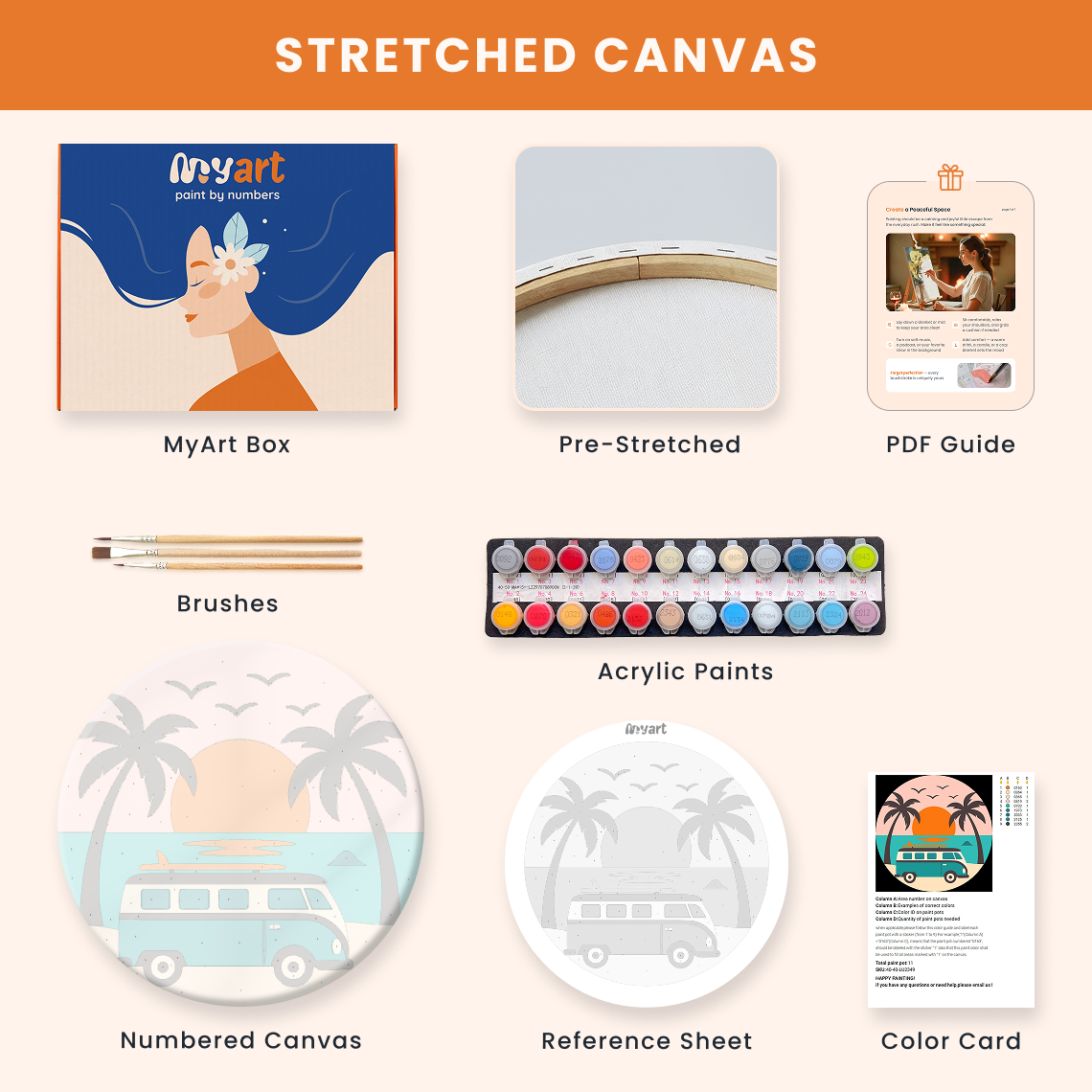 Paint by numbers - Beach Ride - MyArt