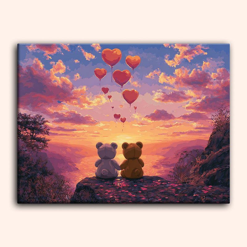 Paint by numbers - Bear Together - MyArt