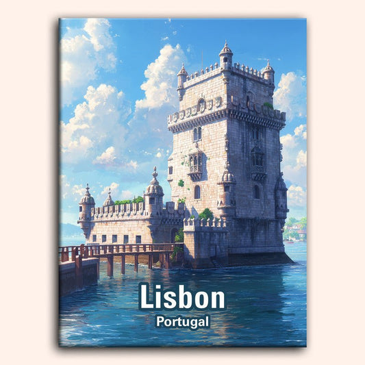 Paint by numbers - Belem Tower - MyArt