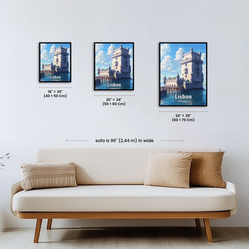 Paint by numbers - Belem Tower - MyArt